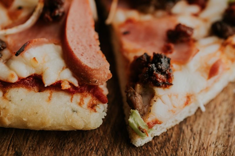 White Truffle pizza specialty at Green lantern pizza